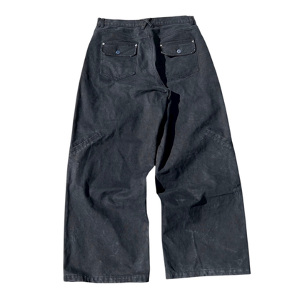 Black Canvas Pants